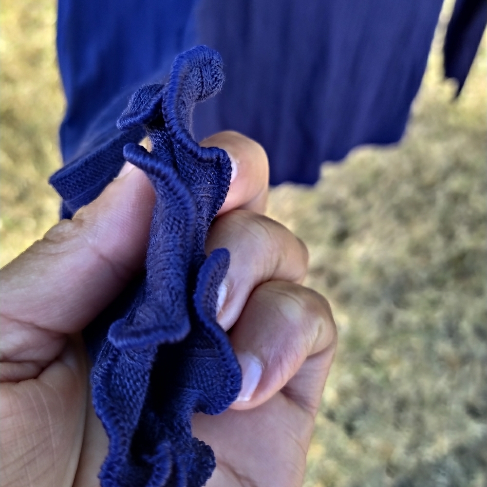 blue blouse